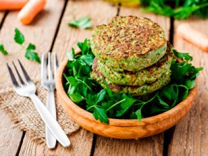 ¿Te atreves con una hamburguesa de verduras?