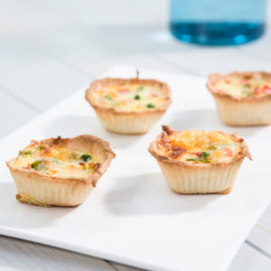 Mini Quiche de verduras